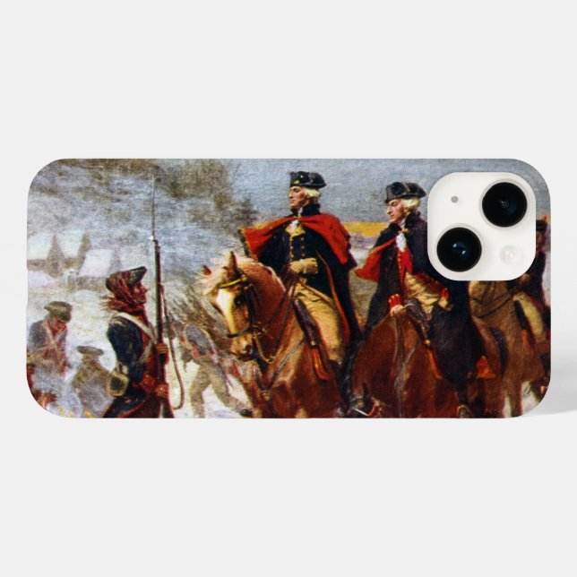George Washington Lafayette Valley Forge Exército (Verso (horizontal))