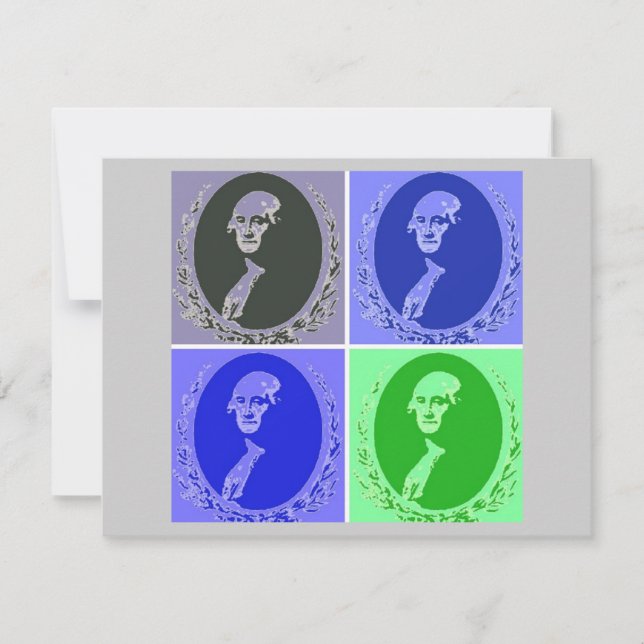 George Washington Pop Art (Frente)