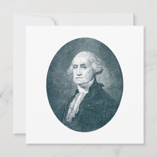 George Washington Portrait Oval (Frente)