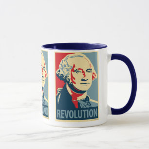 George Washington - revolução: Caneca de OHP