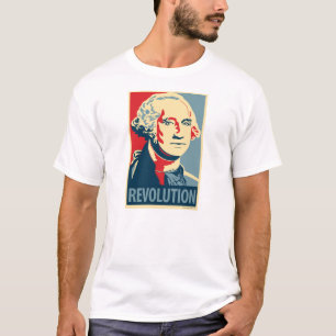George Washington - revolução: T-shirt de OHP