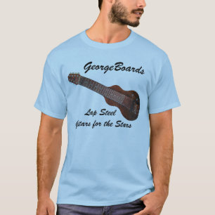 GeorgeBoards Lap Steel Guitarra T-Shirt