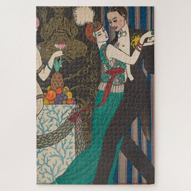 Georges Barbier La Danse Jigsee Quebra-cabeça (Vertical)