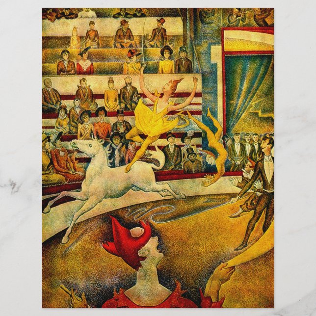 Georges Seurat's The Circus (1891) (Frente)