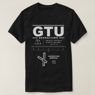 Georgetown Aeroporto Municipal GTU T-Shirt