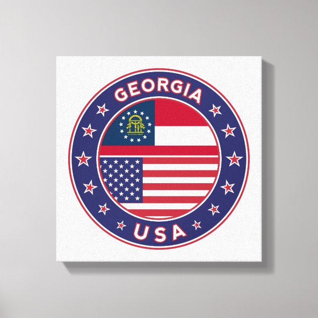 Geórgia, Estados Unidos, Geórgia Canvas (Frente)