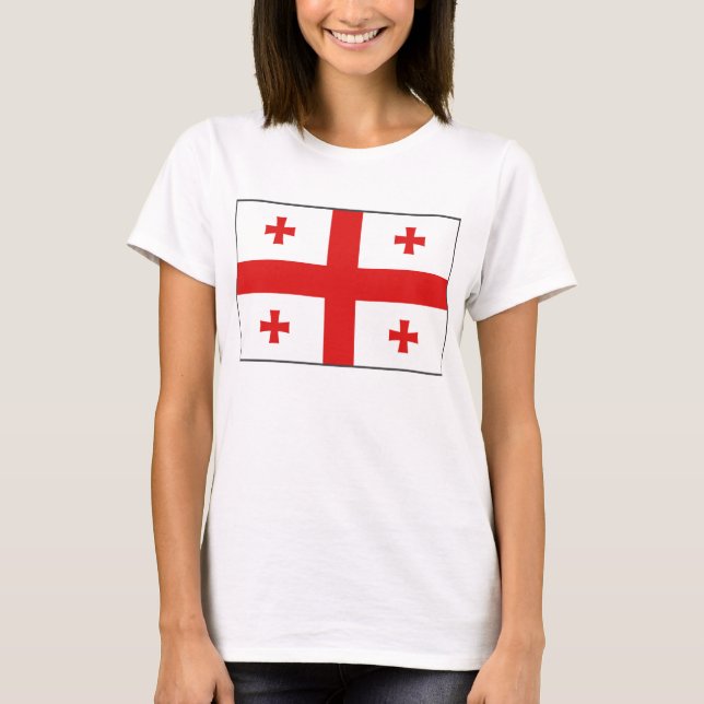Georgia Flag x Map T-Shirt (Frente)