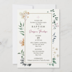 Georgina Framed Convite