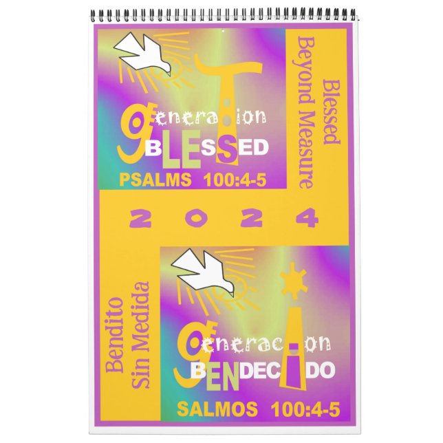 Geração Bendada © - Calendário Esp & Eng (Capa)