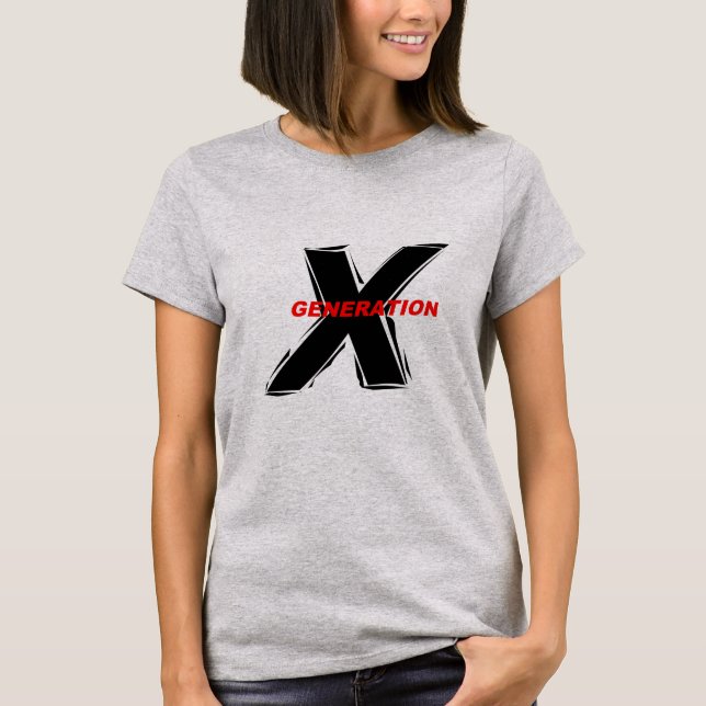 GERAÇÃO X T-Shirt (Frente)