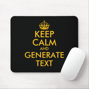 Gerador de impressão de mouse pad personalizado pa
