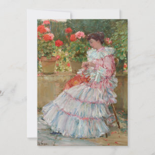 Geranios   Childe Hassam