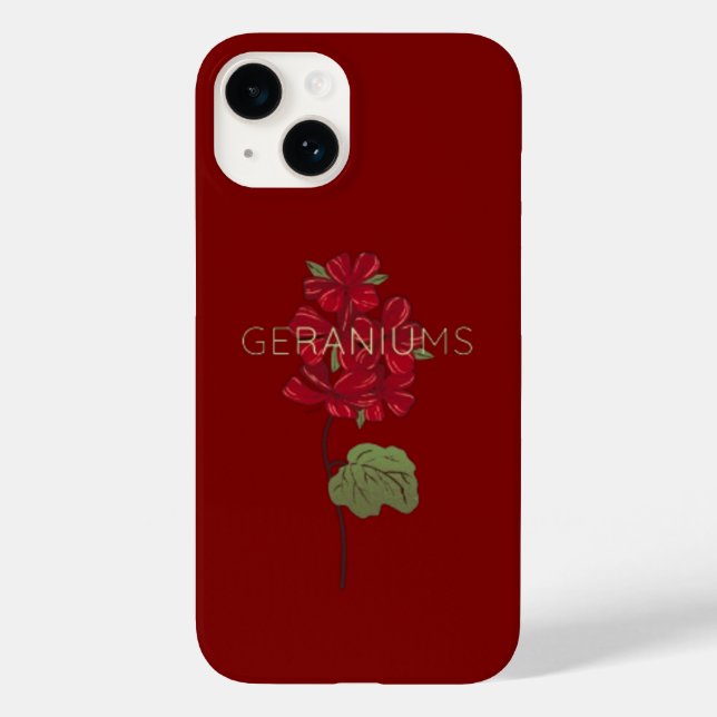 Geraniuns Flower (Verso)