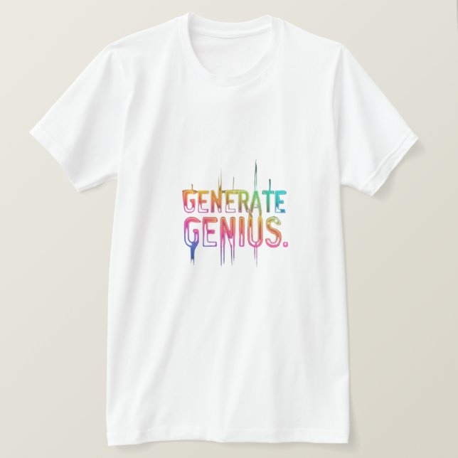 Gerar T-Shirt Genius (Frente do Design)