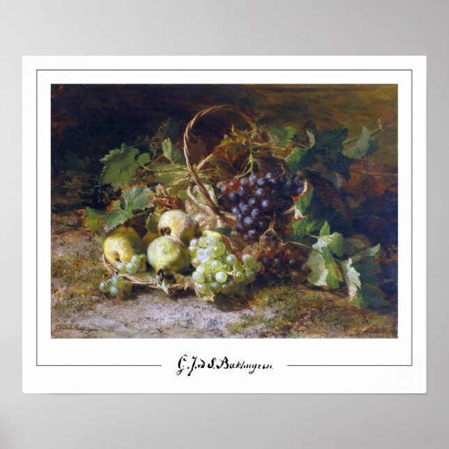 Gerardina van de Sande Bakhuyzen Zedign Art Poster (Frente)