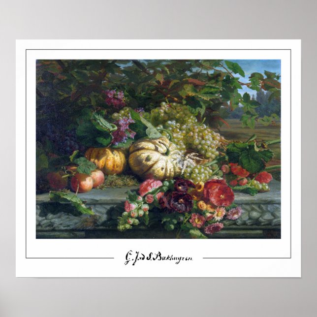 Gerardina van de Sande Bakhuyzen Zedign Art Poster (Frente)