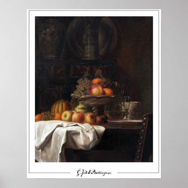 Gerardina van de Sande Bakhuyzen Zedign Art Poster (Frente)