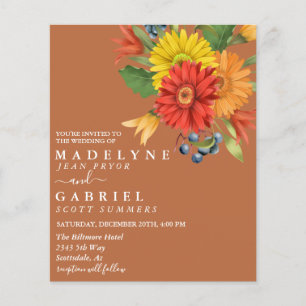 Gerbera Daisy Buquê Floral de Casamento