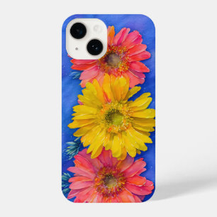 Gerbera Daisy Flowers Art Capa de telefone