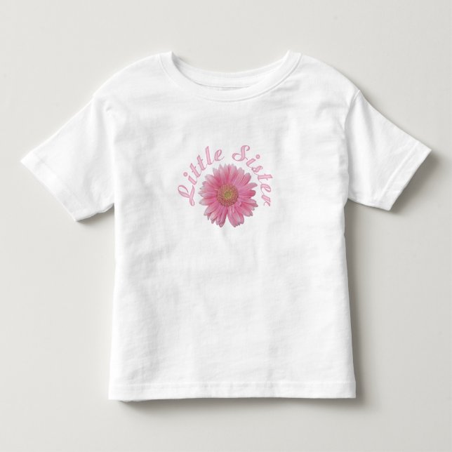 Gerbera Daisy Little Sister T-shirts (Frente)