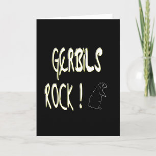Gerbils Rock! Cartão