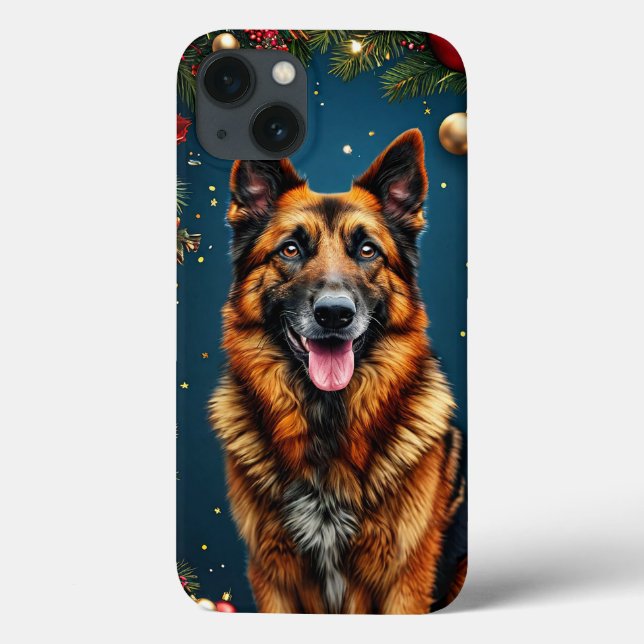 German shepherd de natal (Verso)