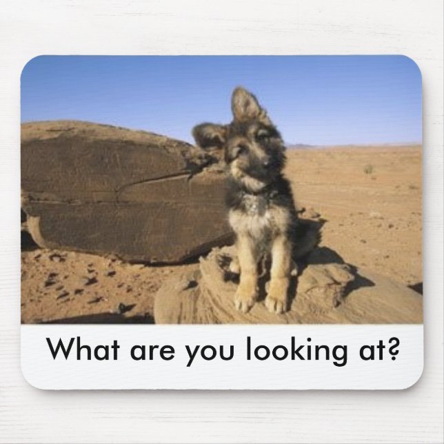 German shepherd Mousepad (Frente)