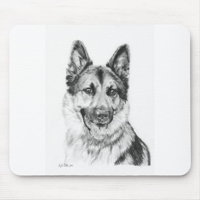 German shepherd MousePad (Frente)