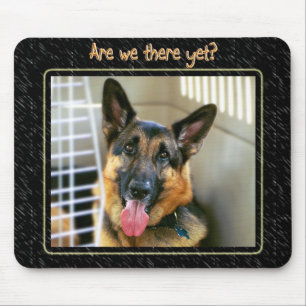 German shepherd Mousepad