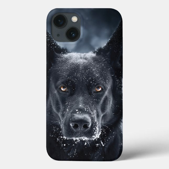 German shepherd Preto (Verso)