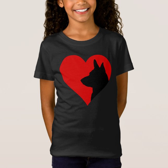 German shepherd T-Shirt (Frente)