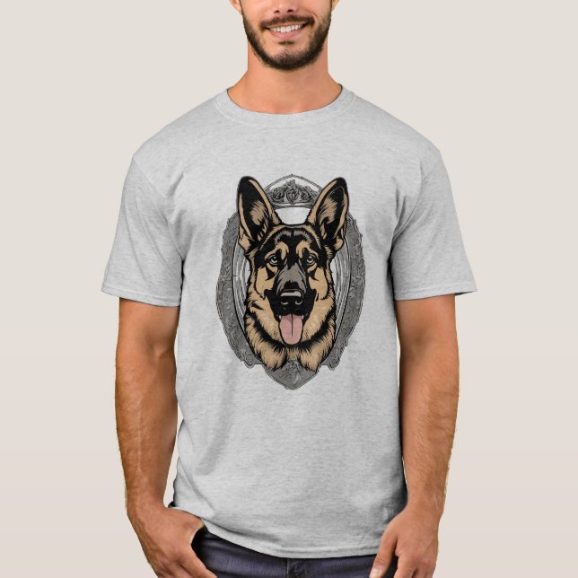 German shepherd T-Shirt (Frente)