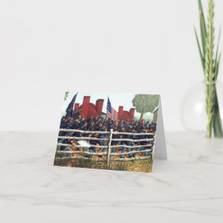 Gettysburg, batalha no cartão de nota 3 do