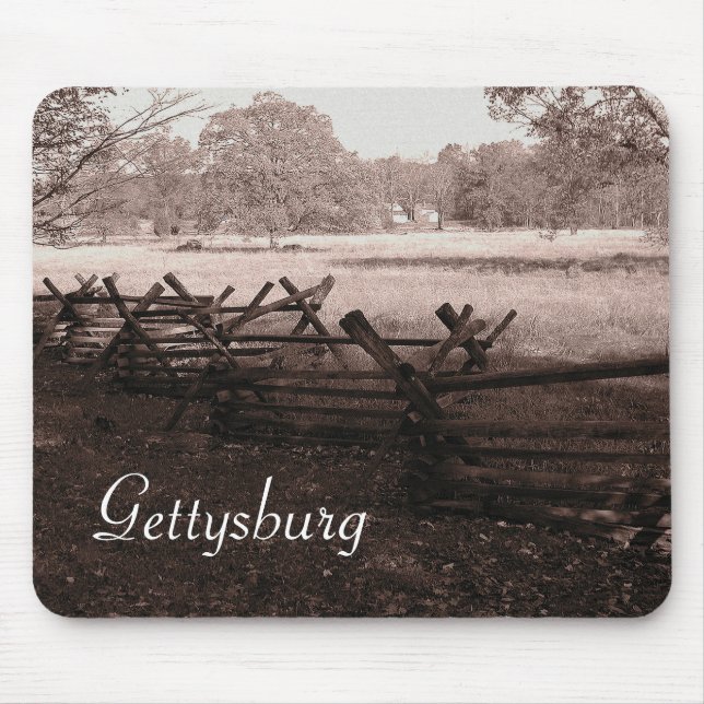 Gettysburg - campo de batalha Mousepad (Frente)