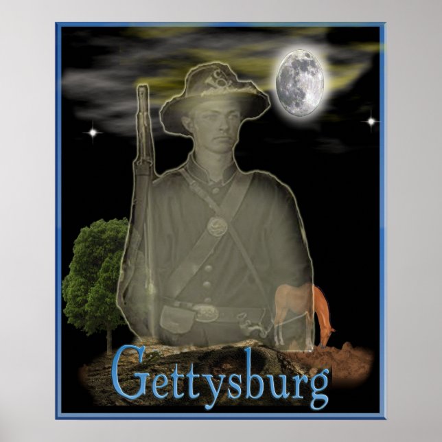 Gettysburg Ghosts poster (Frente)