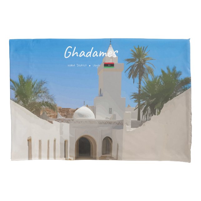 Ghadames, Líbia - Mesquita Branca (Frente-Esquerda)