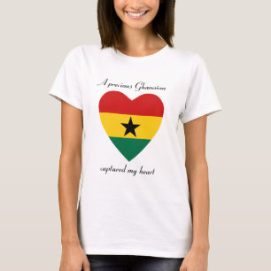 Ghana Flag Sweetheart T-Shirt