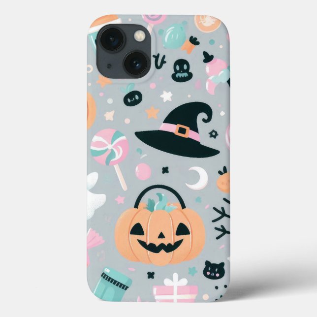 Ghost Cowboy Cute Halloween Boo Ocidental (Verso)