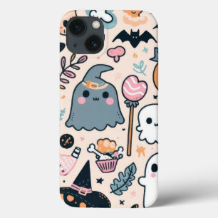 Ghost Cowboy Cute Halloween Boo Western Pas