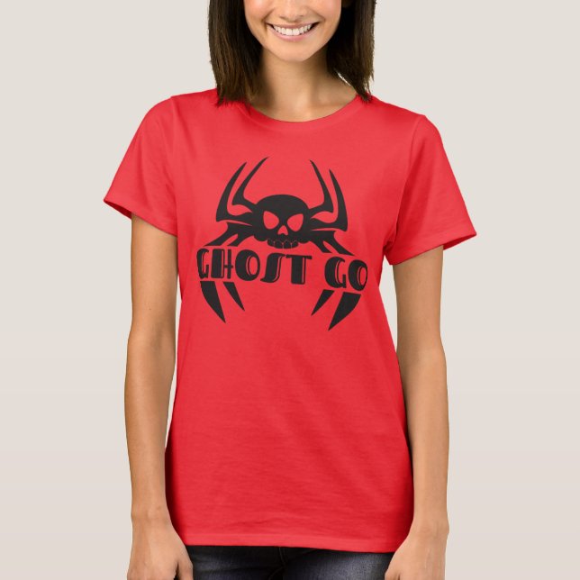 Ghost Go Spooky Season T-Shirt (Frente)