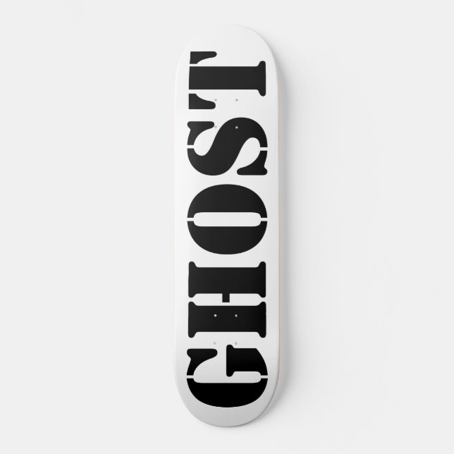 GHOST  Skateboard (Frente)