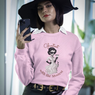 Ghostest com o suéter de Halloween mais alto