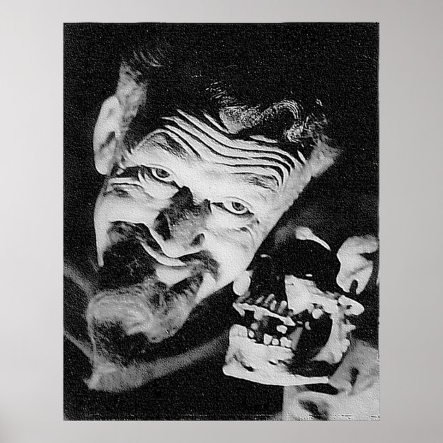 Ghoulardi (W/Skull-2) Matte Poster (Frente)