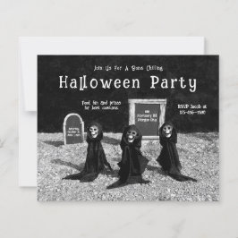 Ghouls Góticos No Cemitério No Orçamento Do Partid