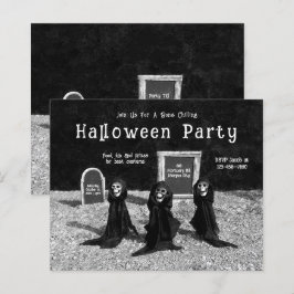 Ghouls Góticos No Cemitério No Orçamento Do Partid
