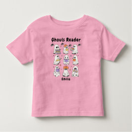 Ghouls Reader Books Toddler T-Shirt