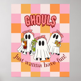 Ghouls Só Quer Divertir-Se Poster