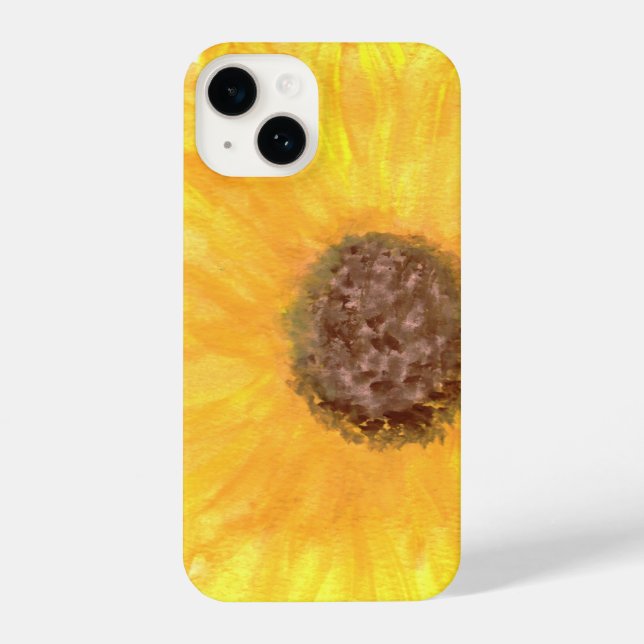 Giant Sunflower iPhone Case (Verso)