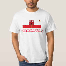 Gibraltar Flag E Crest T-Shirt