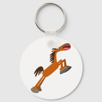 Giddyup, Horsey! Cartoon Horse Chaveiro
